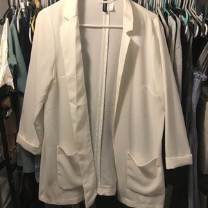 White blazer